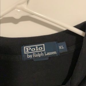 Men’s XL POLO black/gold long sleeve polo